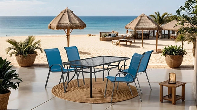Pierro 5 Pc. Outdoor Dining Set