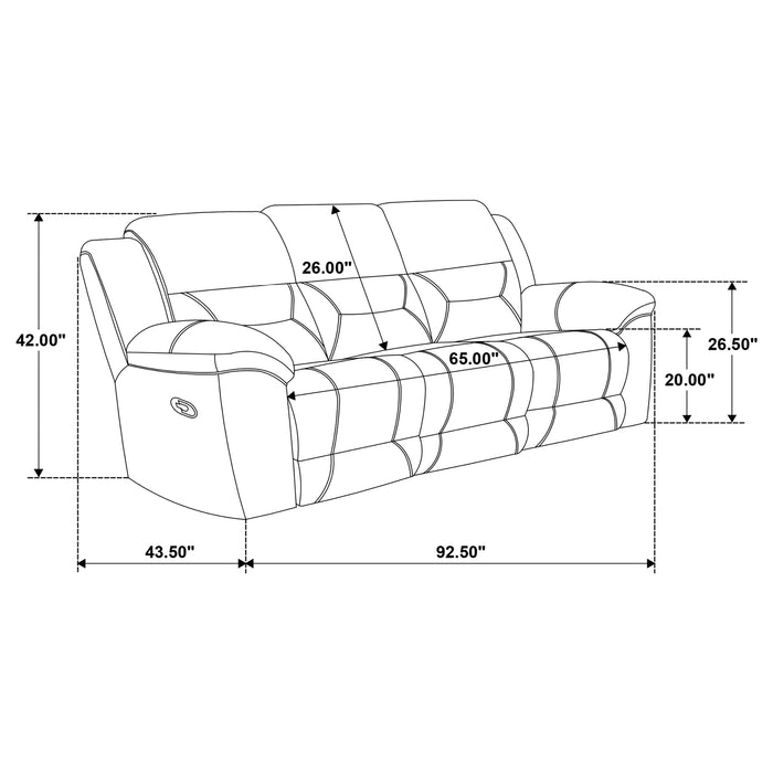 Gilson Reclining Sofa Set
