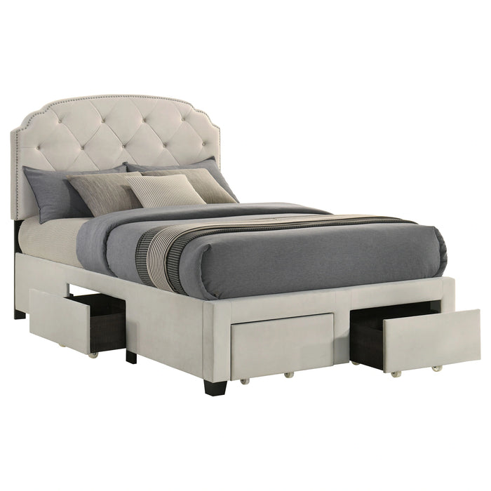 Marianna Panel Platform Storage Bed