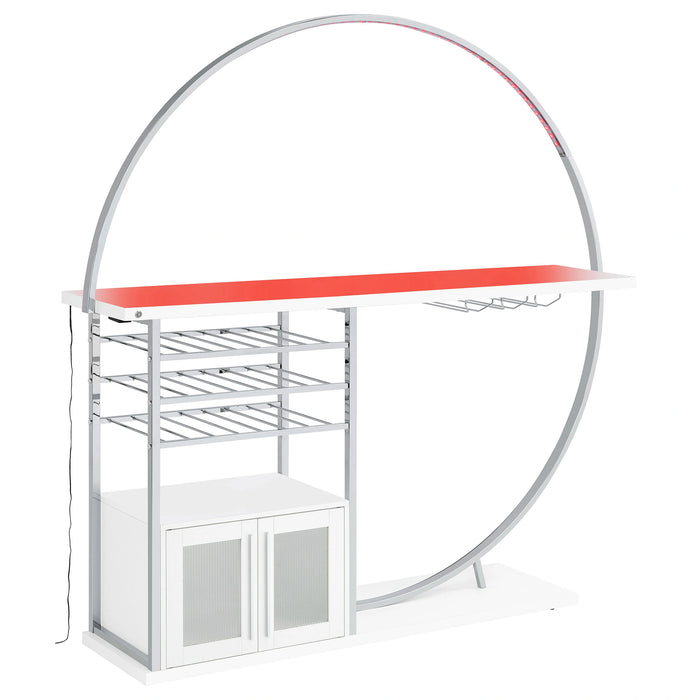 Risley Wine Cabinet with LED Lighting
