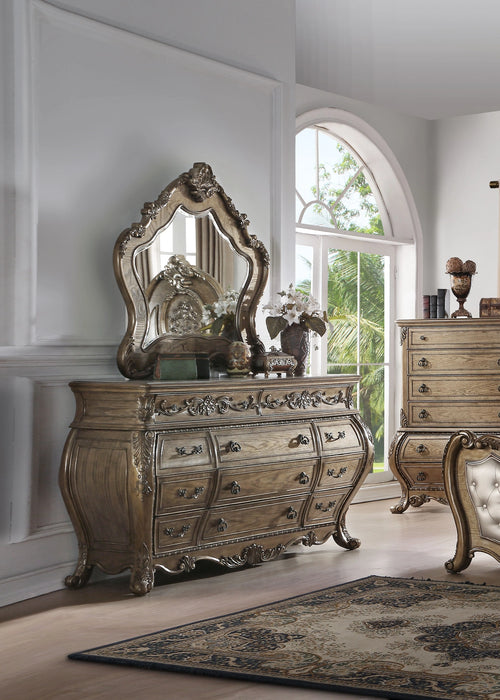 Ragenardus Vintage Oak Dresser