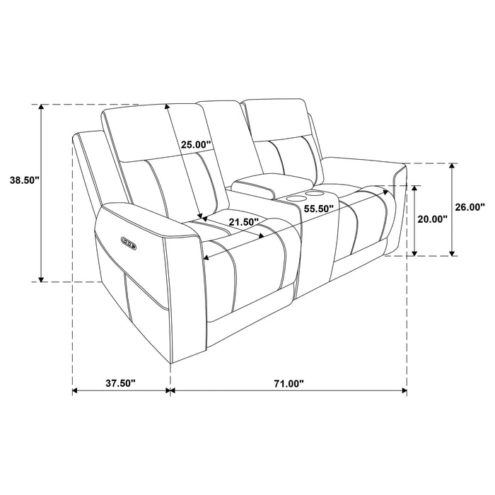 Kennett Power Reclining Sofa Set