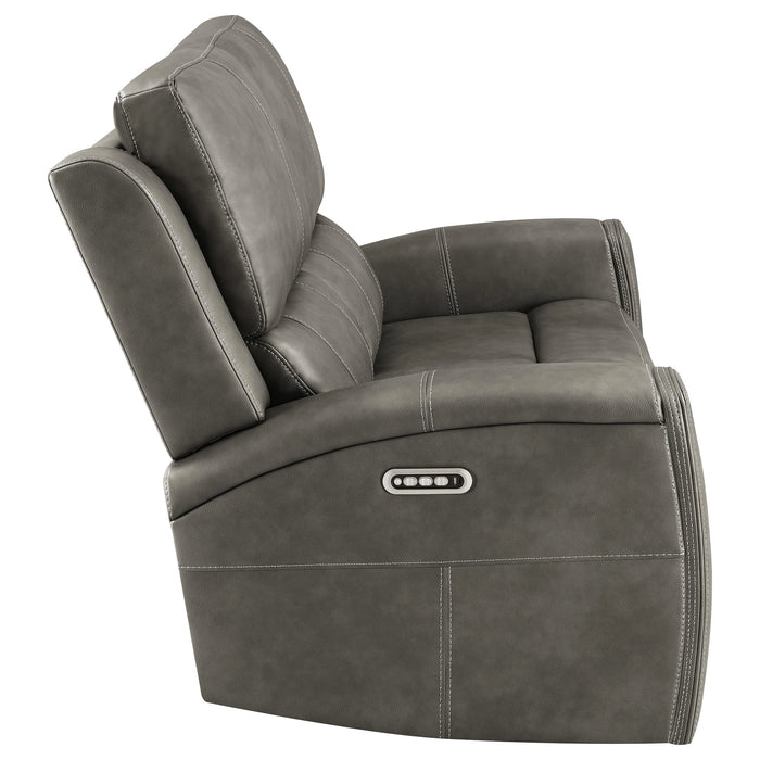 Brickston Triple Power Reclining Loveseat