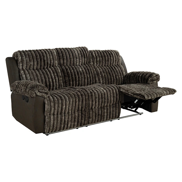 Dionysus Manual Reclining Sofa Brown