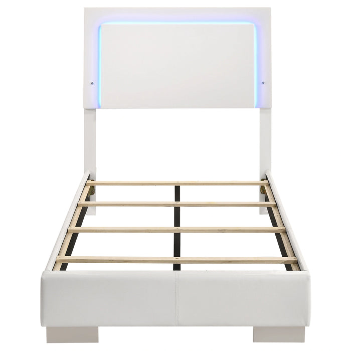 Felicity Panel Bed with LED Lighting