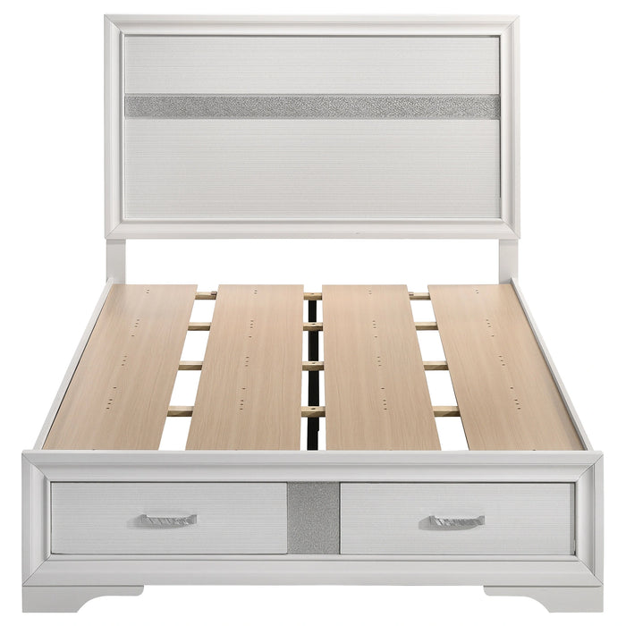 Miranda Panel Platform Storage Bed