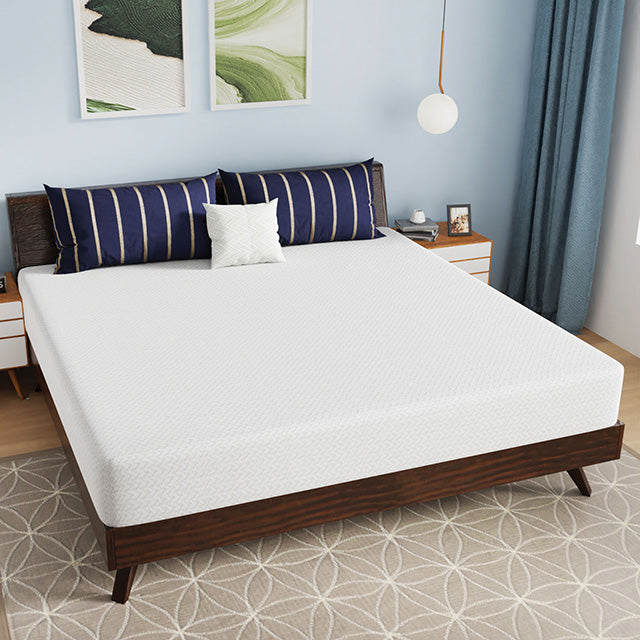 Nasturtium 10" E.King Bamboo Charcoal Infused Memory Foam