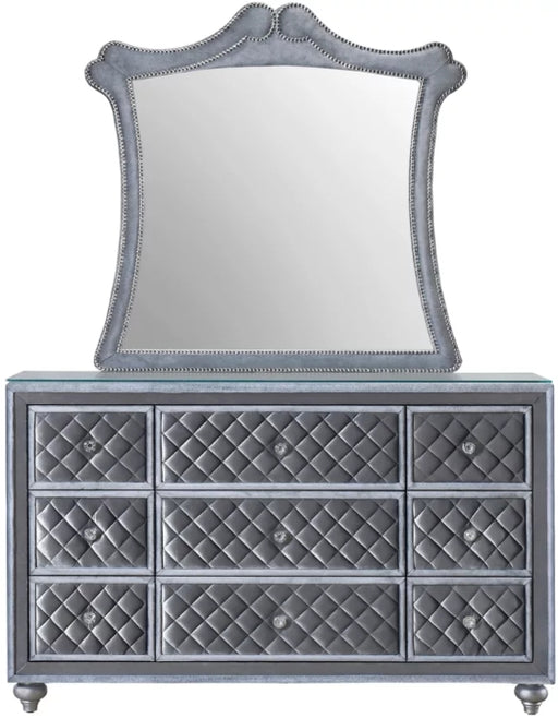 Crown Mark Furniture Voltare Dresser in Dark Grey image