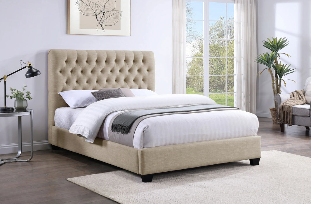 Chloe Panel Bed
