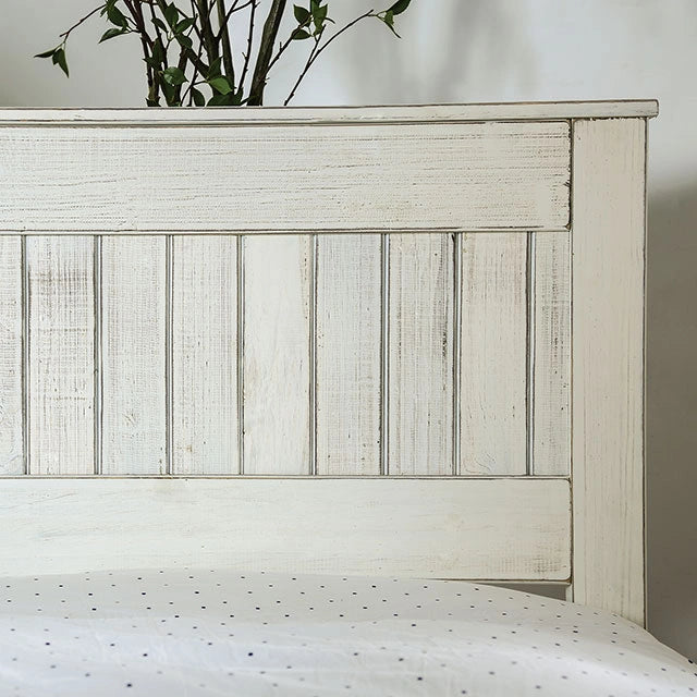 Rockwall Full, Queen, & Twin Bed White, Gray, & White