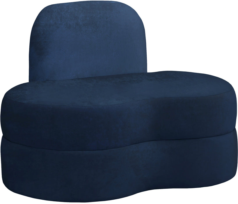 Mitzy Navy Velvet Chair