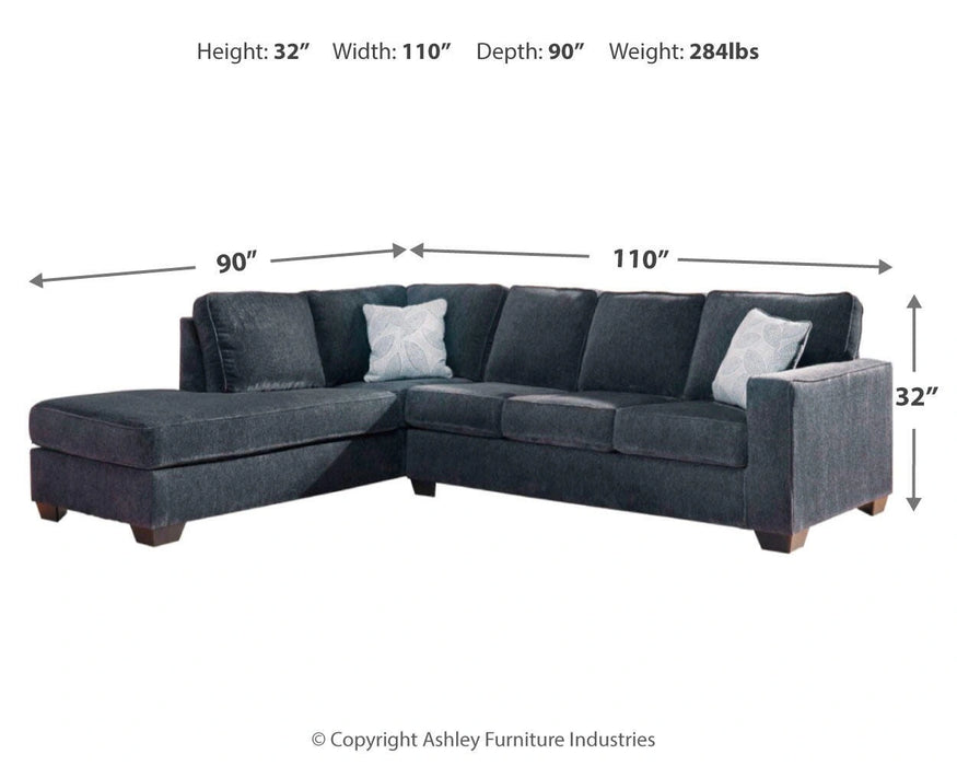 Altari Sleeper Sectional with Chaise