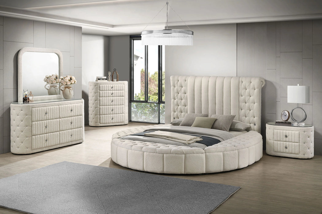 Sonya Panel Floor Storage Bed